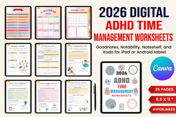 2026 Digital ADHD Time Management Workshop