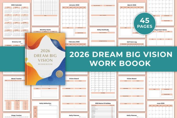 2026 Dream Big Vision Workbook