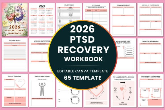 2026 PTSD Recovery Workbook KDP Interior