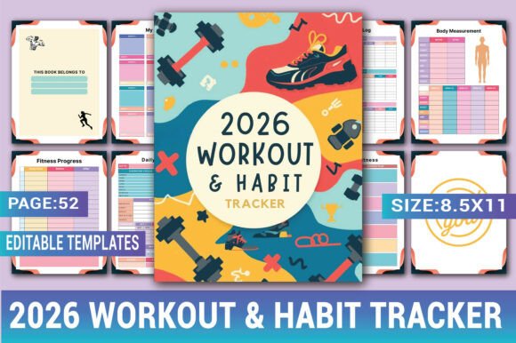 2026 Workout Habit Tracker