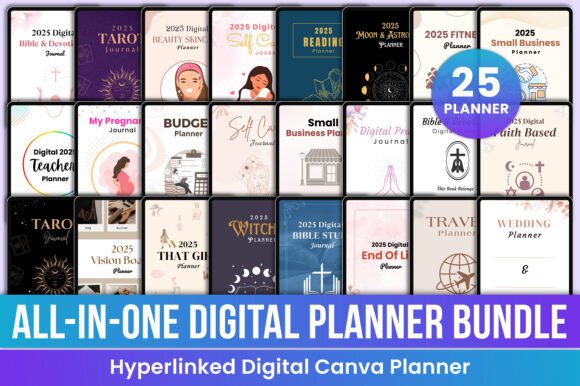 All-in-One Maga Digital Planner Bundle