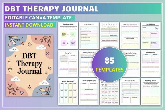 DBT Therapy Journal KDP Interior