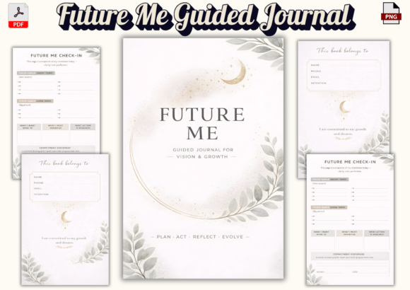 FUTURE ME – GUIDED JOURNAL for VISION