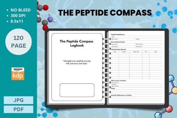 The Peptide Compass KDP Interior: A Practical Logbook for Rigorous Peptide Work