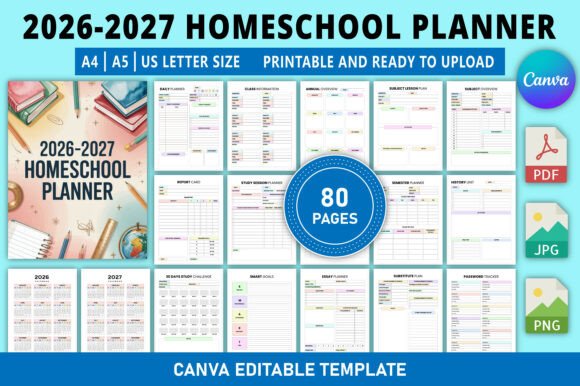 Why the Editable 2026–2027 Homeschool Planner Is a Game-Changer for Modern Homeschool Families